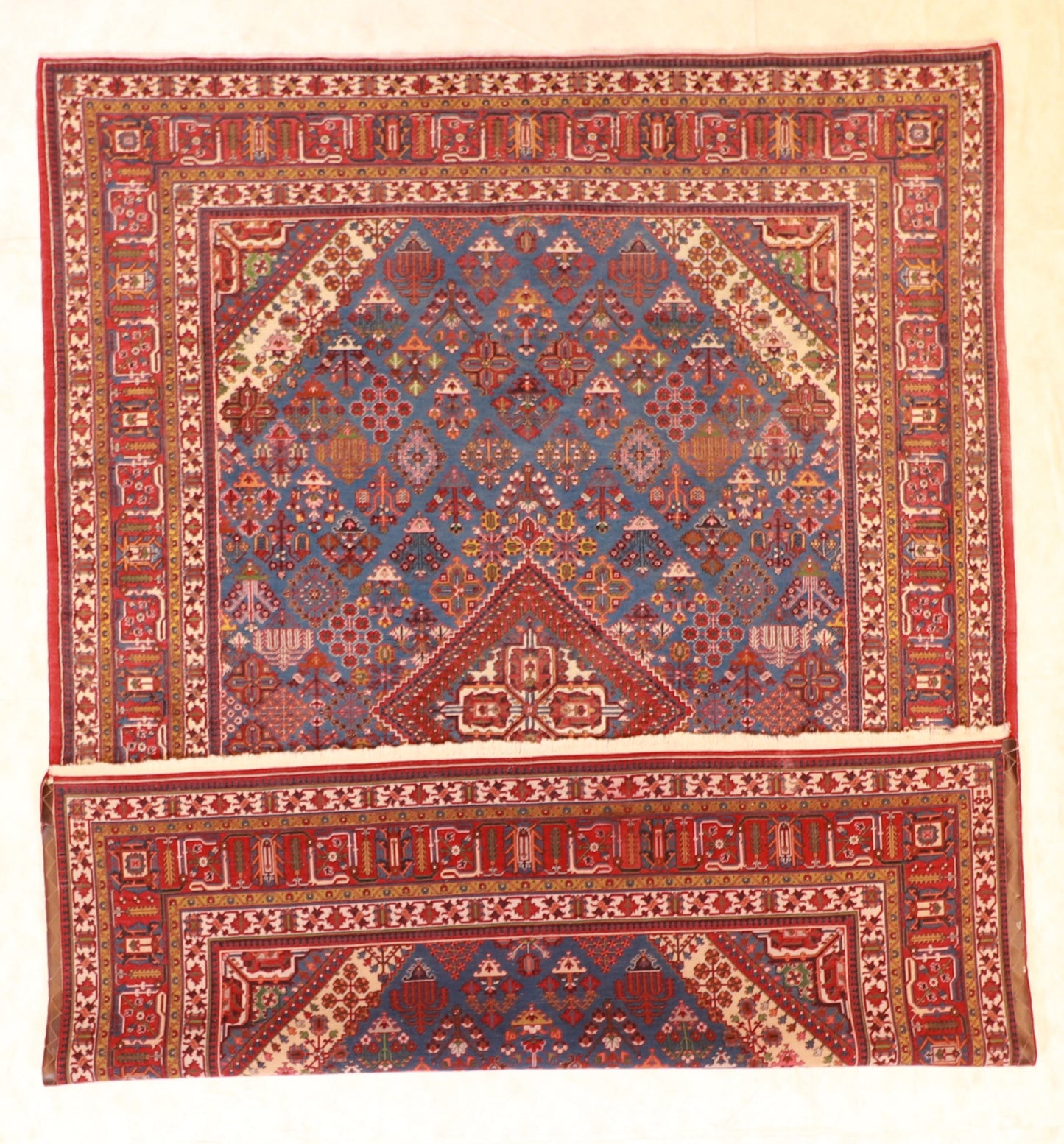 9x12 - Jozan Fine/Wool All Over Rectangle - Hand Knotted Rug