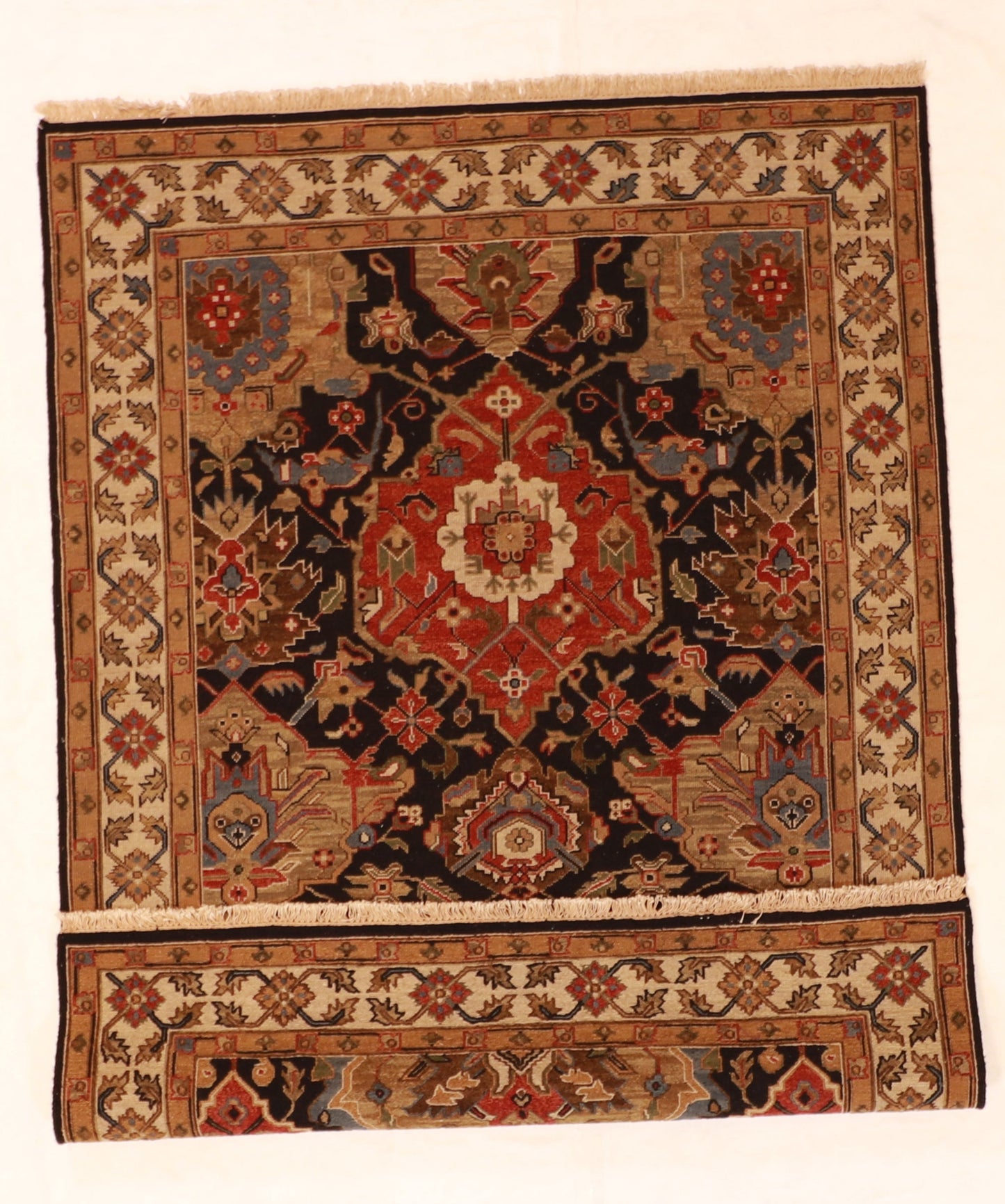 5x7 - Malayer Wool All Over Rectangle - Hand Knotted Rug