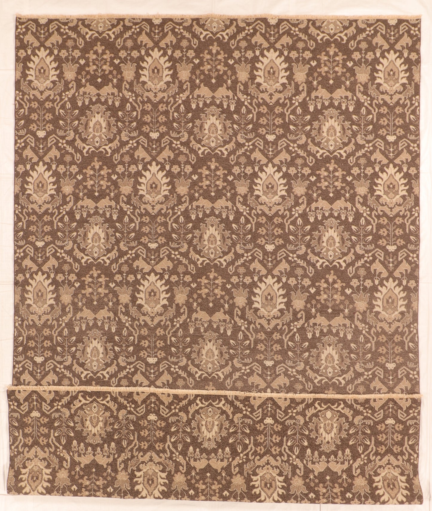 10x14 - Mahal Fine Geometric Rectangle - Hand Knotted Rug