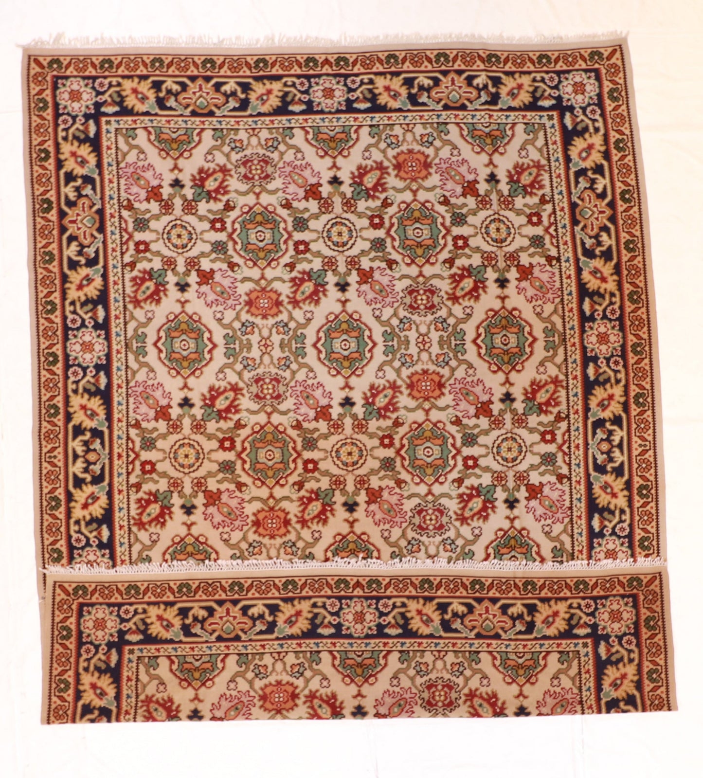 9x12 - Kilim Wool All Over Rectangle - Hand Knotted Rug