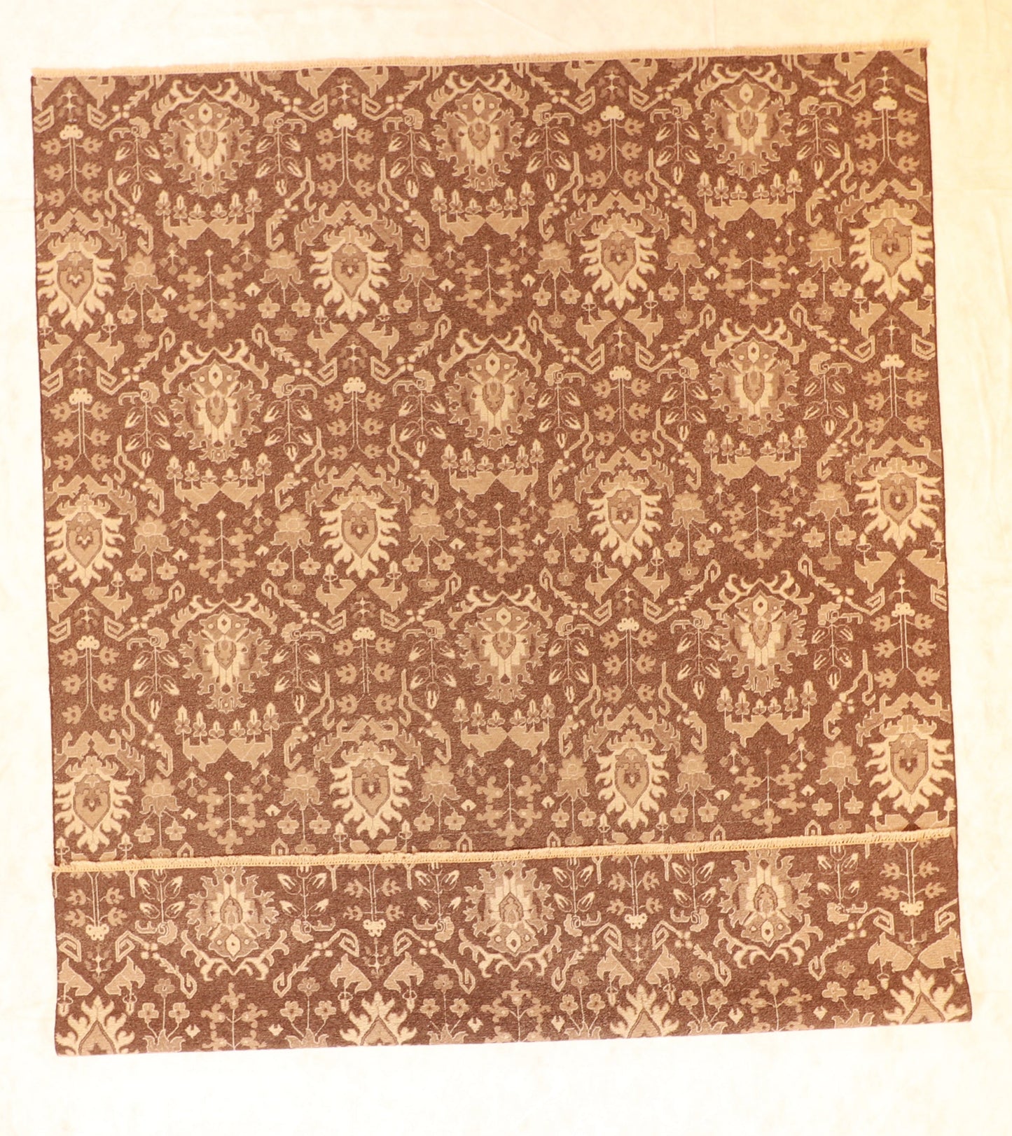 9x12 - Mahal Fine Wool All Over Rectangle - Hand Knotted Rug