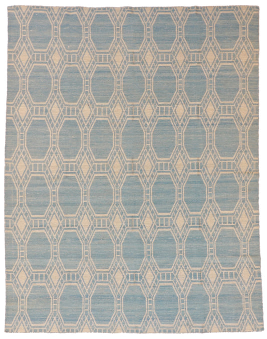 7x10 - Kilim Fine All Over Rectangle - Hand Knotted Rug