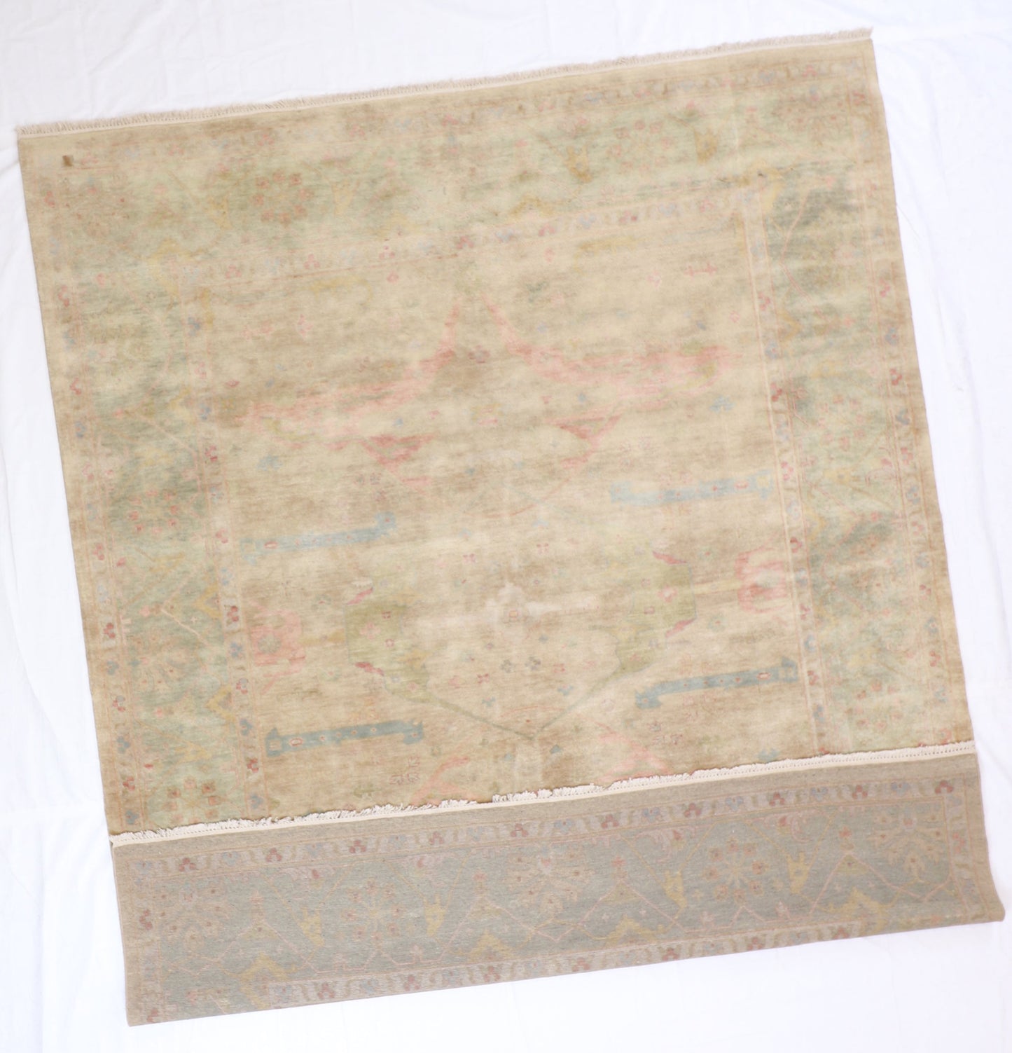 8x10 - Ziegler Fine/Wool All Over Rectangle - Hand Knotted Rug