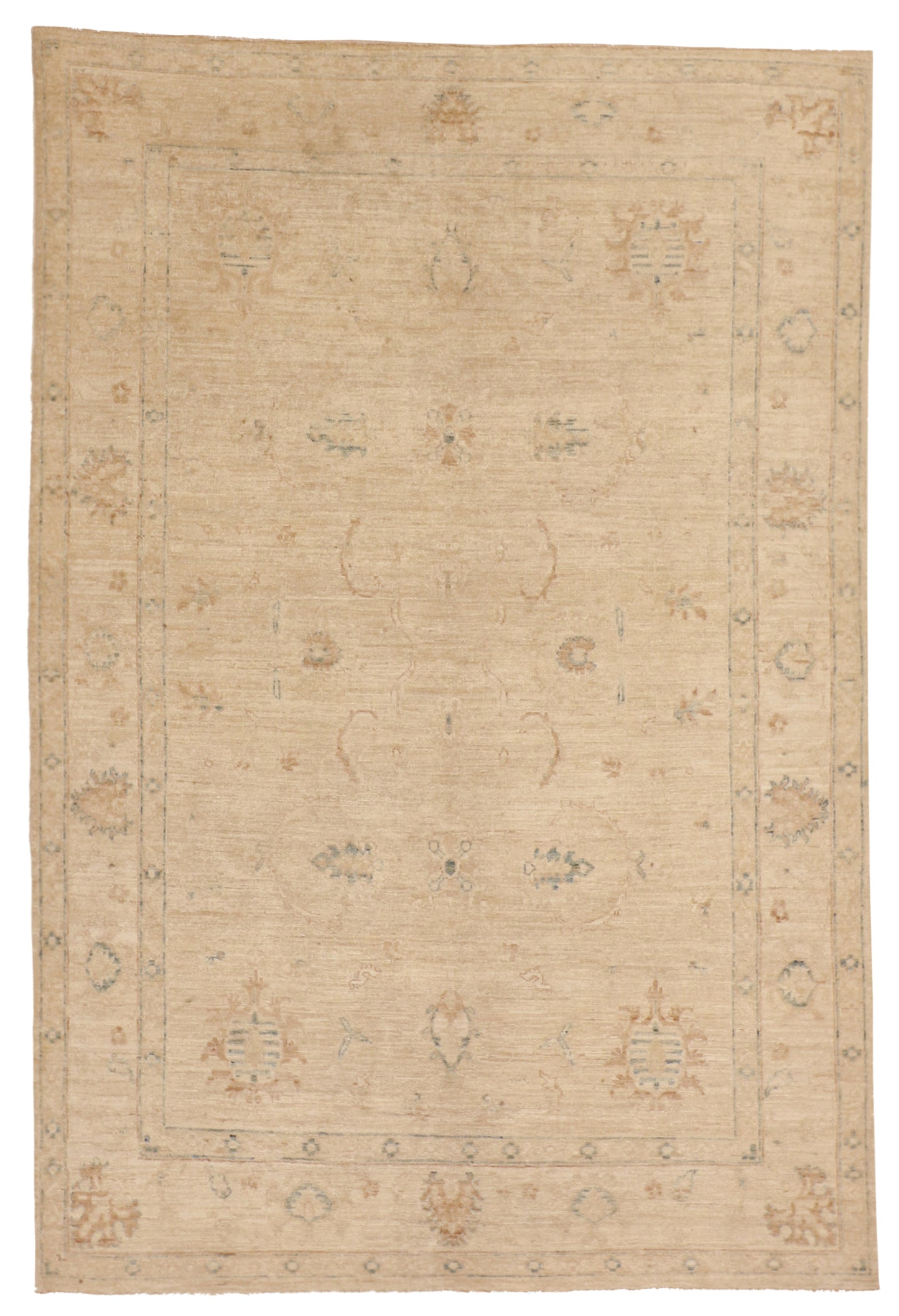 5x7 - Ziegler Fine All Over Rectangle - Hand Knotted Rug