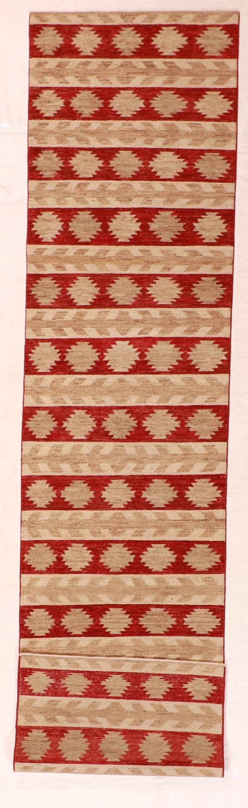 Runner - Navajo Fine Wool All Over Rectangle - Hand Knotted Rug