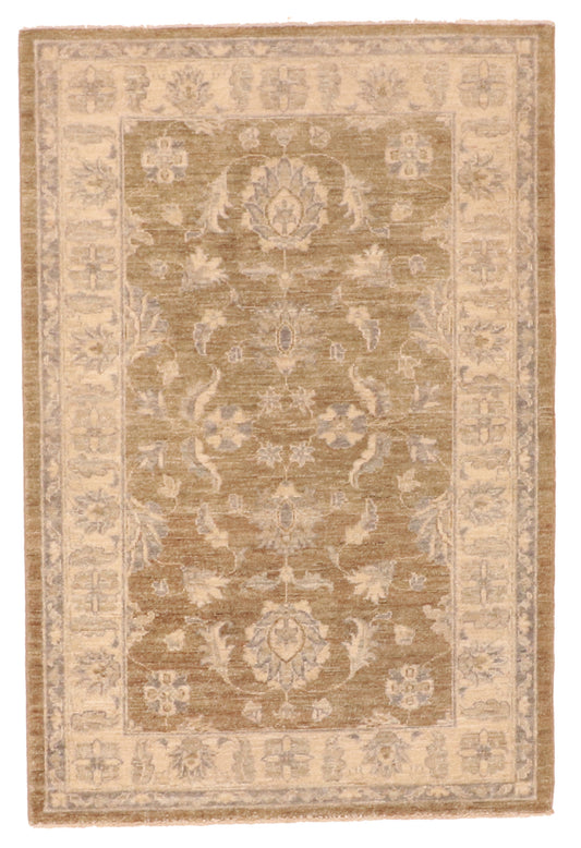 3x5 - Tabriz Fine All Over Rectangle - Hand Knotted Rug