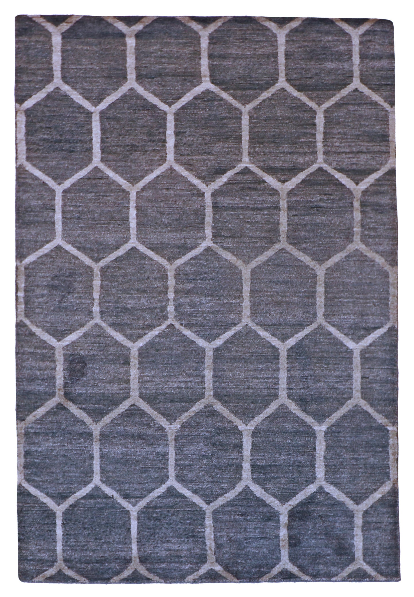 4x6 - Modern Silk All Over Rectangle - Hand Knotted Rug