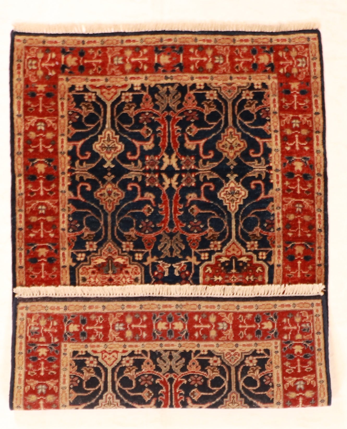 3x5 - Mashad Fine/Wool All Over Rectangle - Hand Knotted Rug