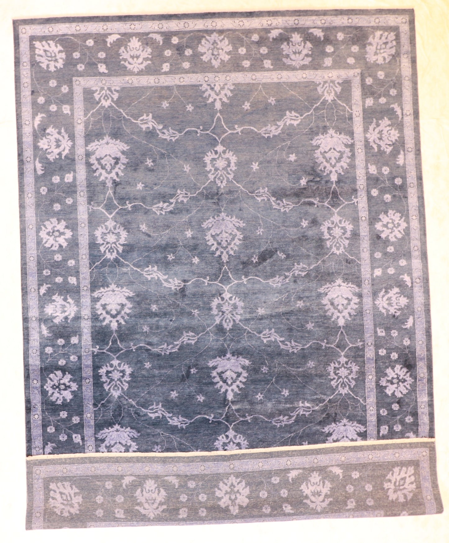 10x14 - Tabriz Fine All Over Rectangle - Hand Knotted Rug