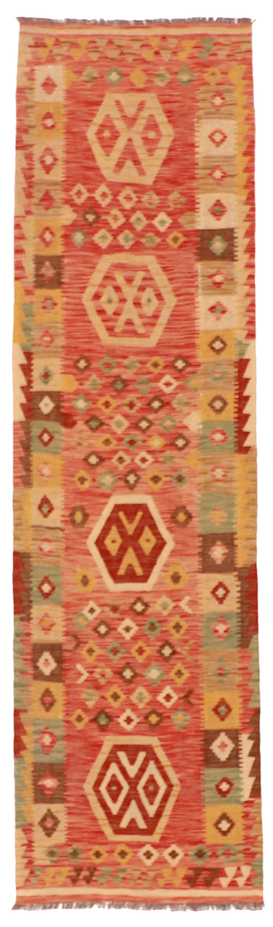 Runner - Kilim Fine/Wool All Over Rectangle - Hand Knotted Rug