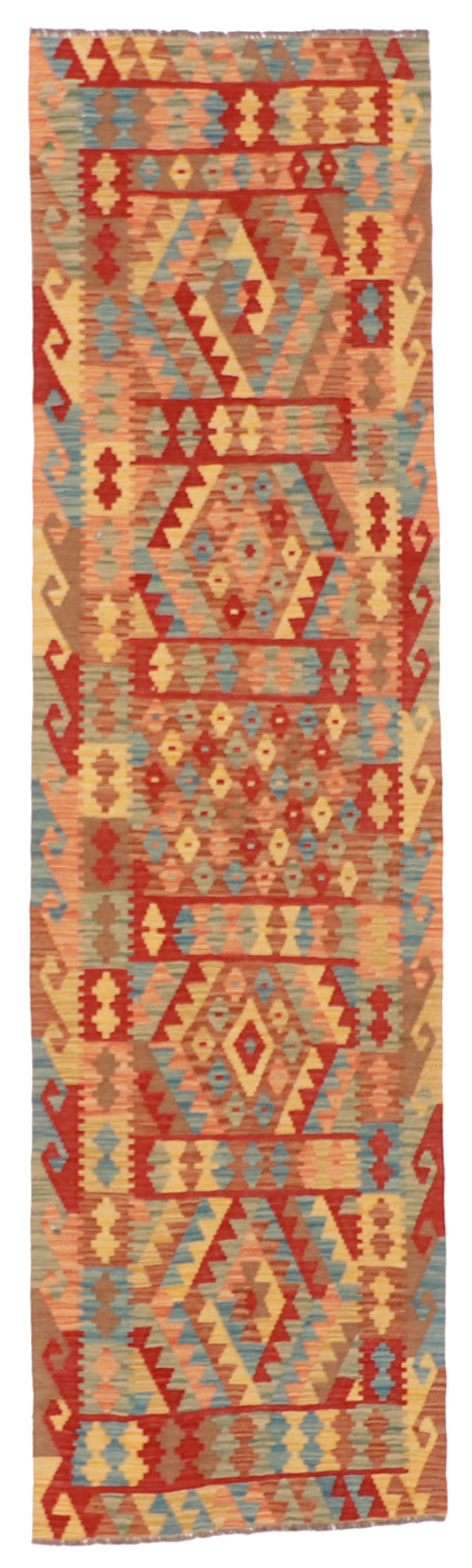 Runner - Kilim Fine/Wool All Over Rectangle - Hand Knotted Rug