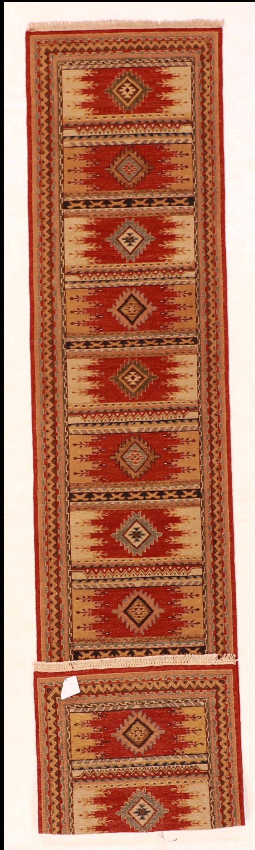 Runner - Heriz Fine All Over Rectangle - Hand Knotted Rug