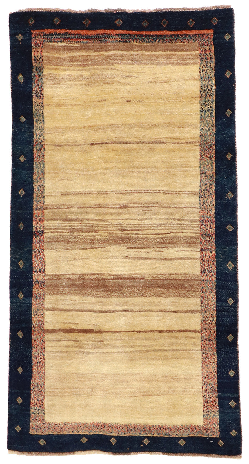 3x6 - Gabbeh Fine/Wool All Over Rectangle - Hand Knotted Rug