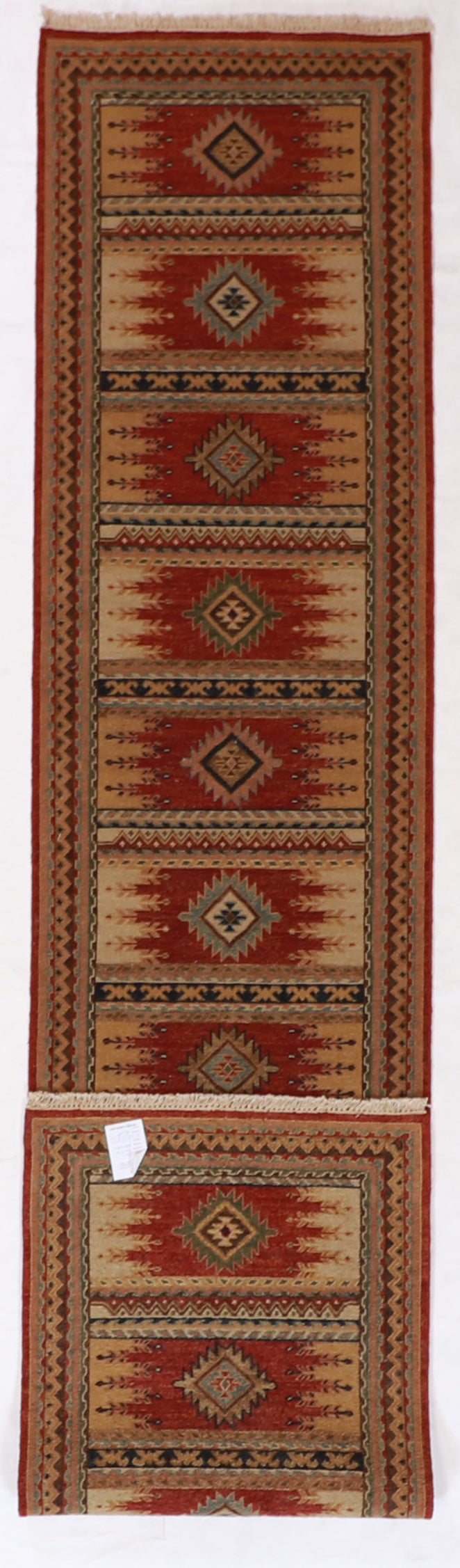 Runner - Heriz Fine All Over Rectangle - Hand Knotted Rug