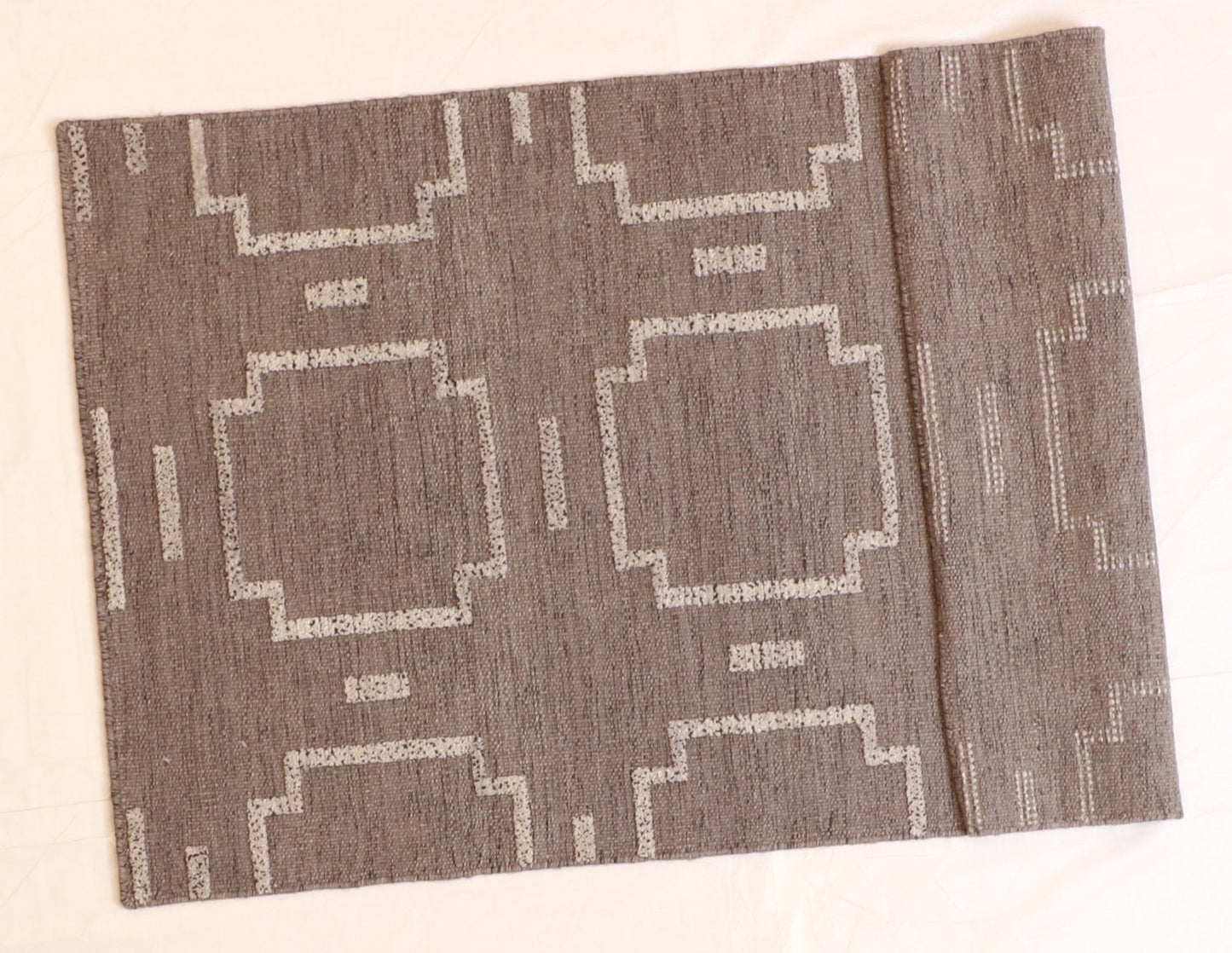 3x5 - Modern Fine All Over Rectangle - Hand Knotted Rug