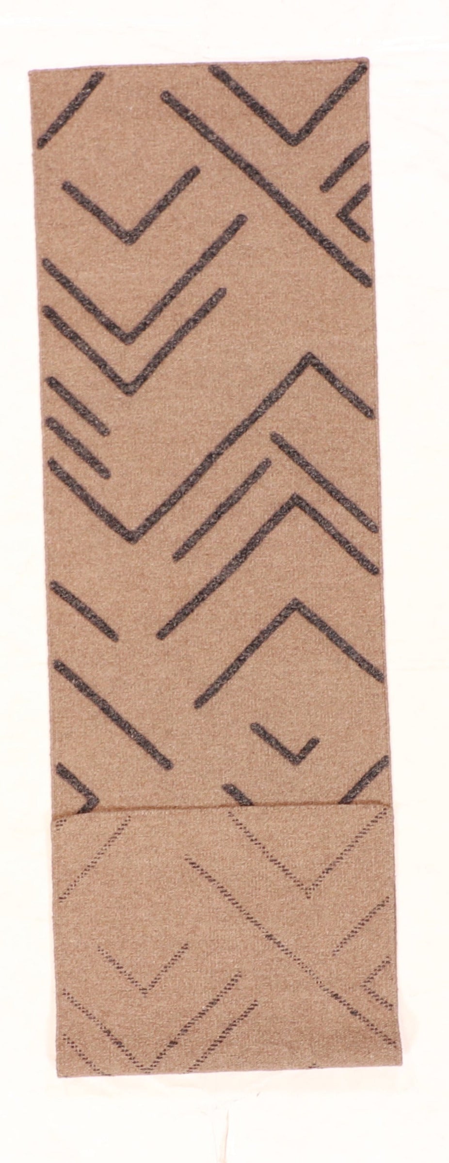 Runner - Kilim Modern Fine Wool All Over Rectangle - Hand Knotted Rug