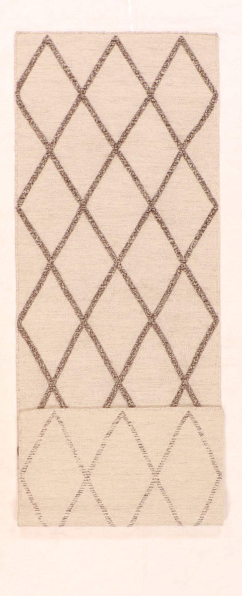 Runner - Kilim Modern Fine Wool All Over Rectangle - Hand Knotted Rug