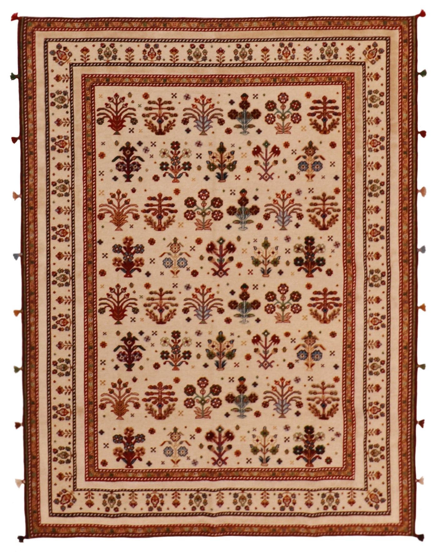 5x7 - Lori Wool All Over Rectangle - Hand Knotted Rug