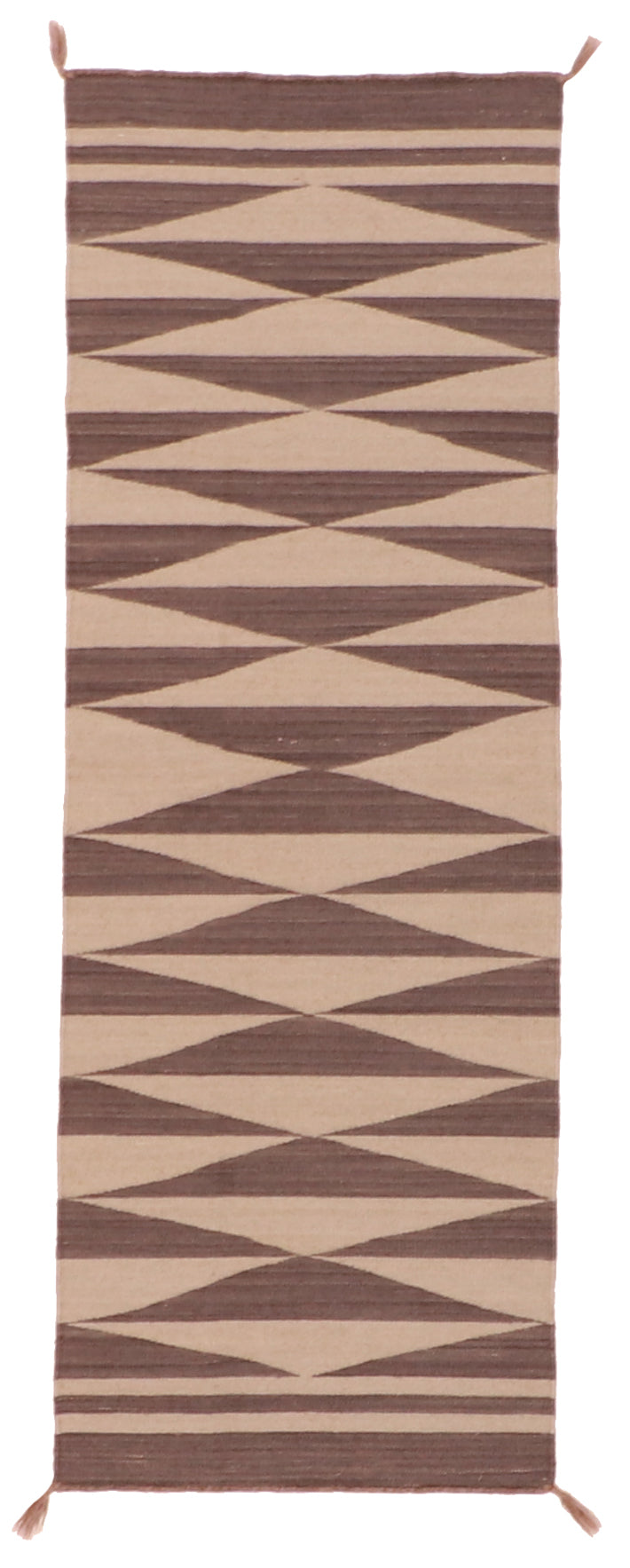 Runner - Navajo Fine Wool Geometric Rectangle - Hand Knotted Rug