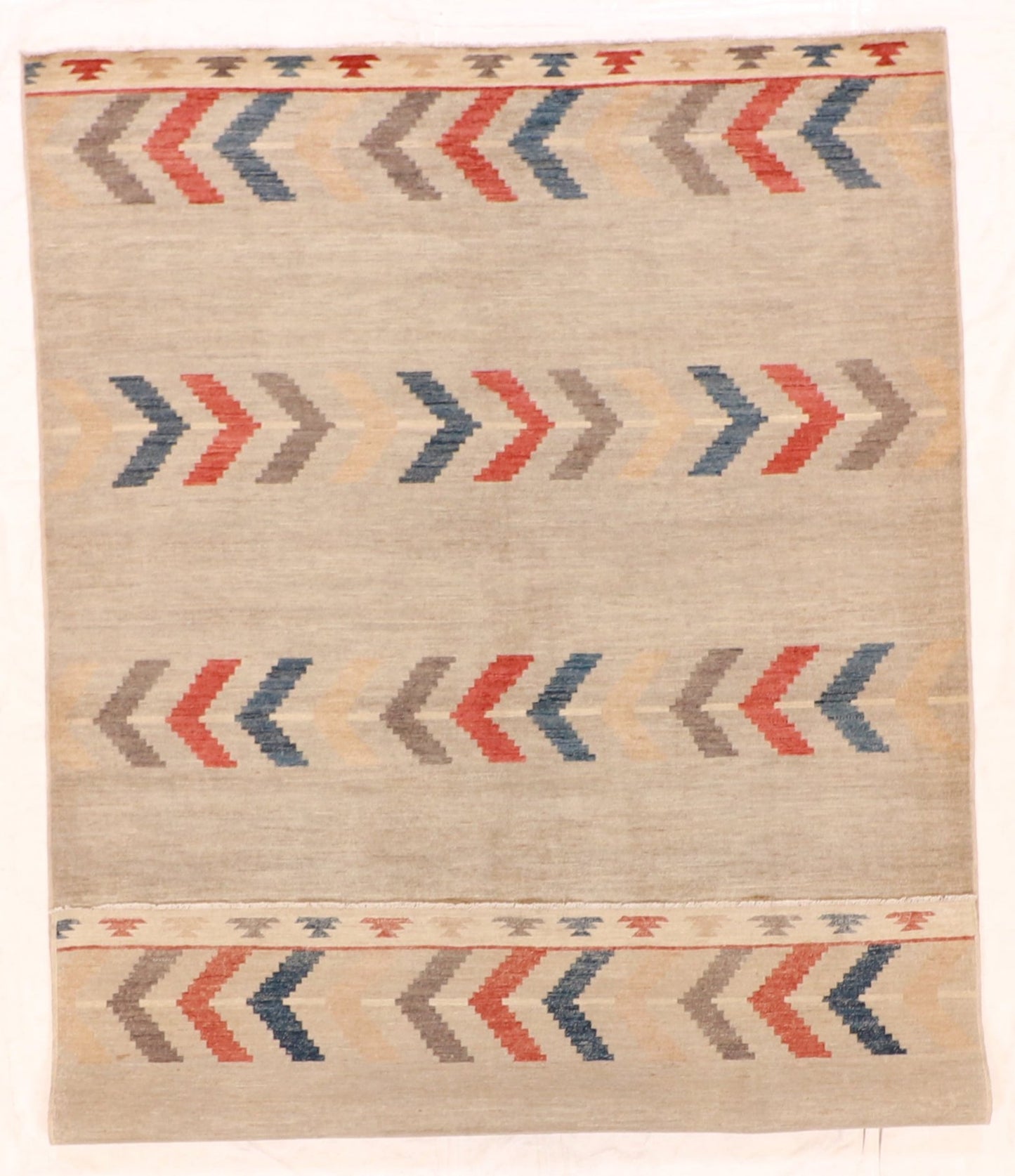 6x9 - Mountain Modern Fine/Wool All Over Rectangle - Hand Knotted Rug