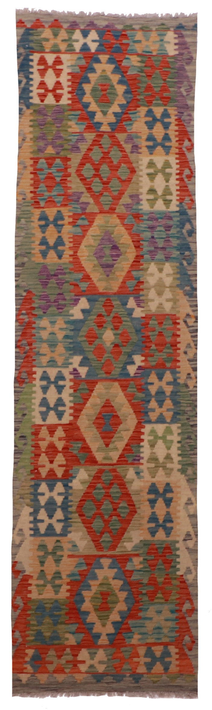 Runner - Kilim Fine/Wool All Over Rectangle - Hand Knotted Rug