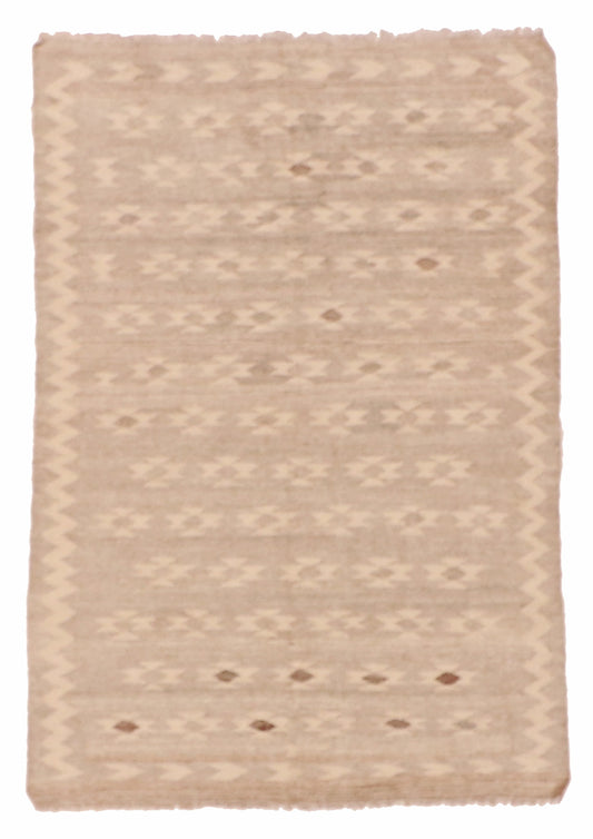 3x5 - Kilim Fine Wool All Over Rectangle - Hand Knotted Rug