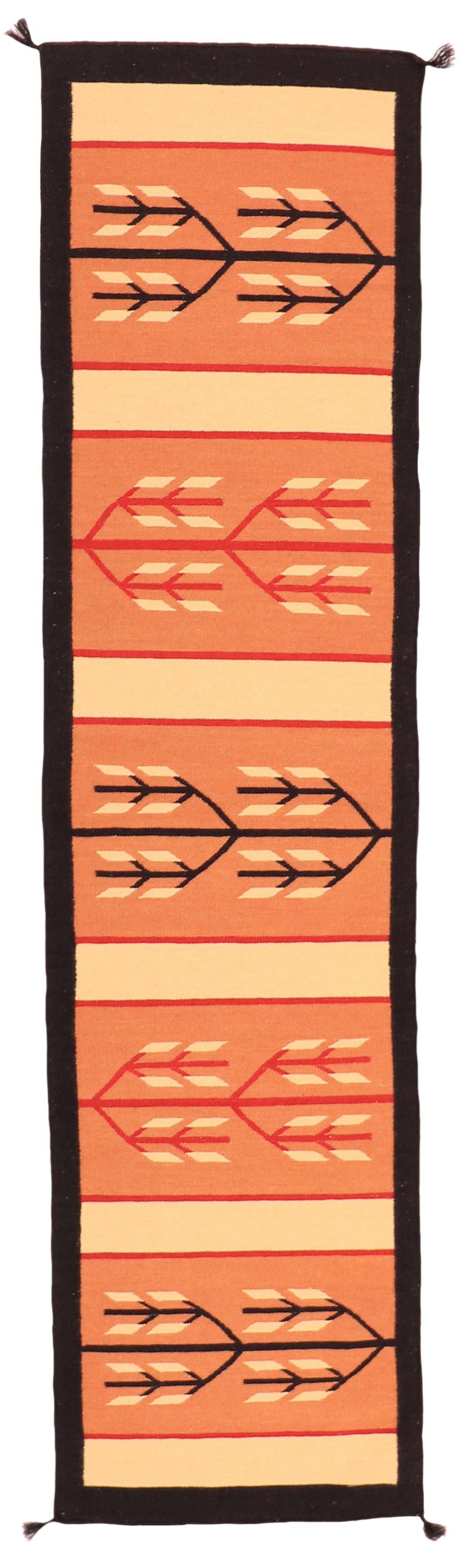 Runner - Navajo Fine Wool All Over Rectangle - Hand Knotted Rug