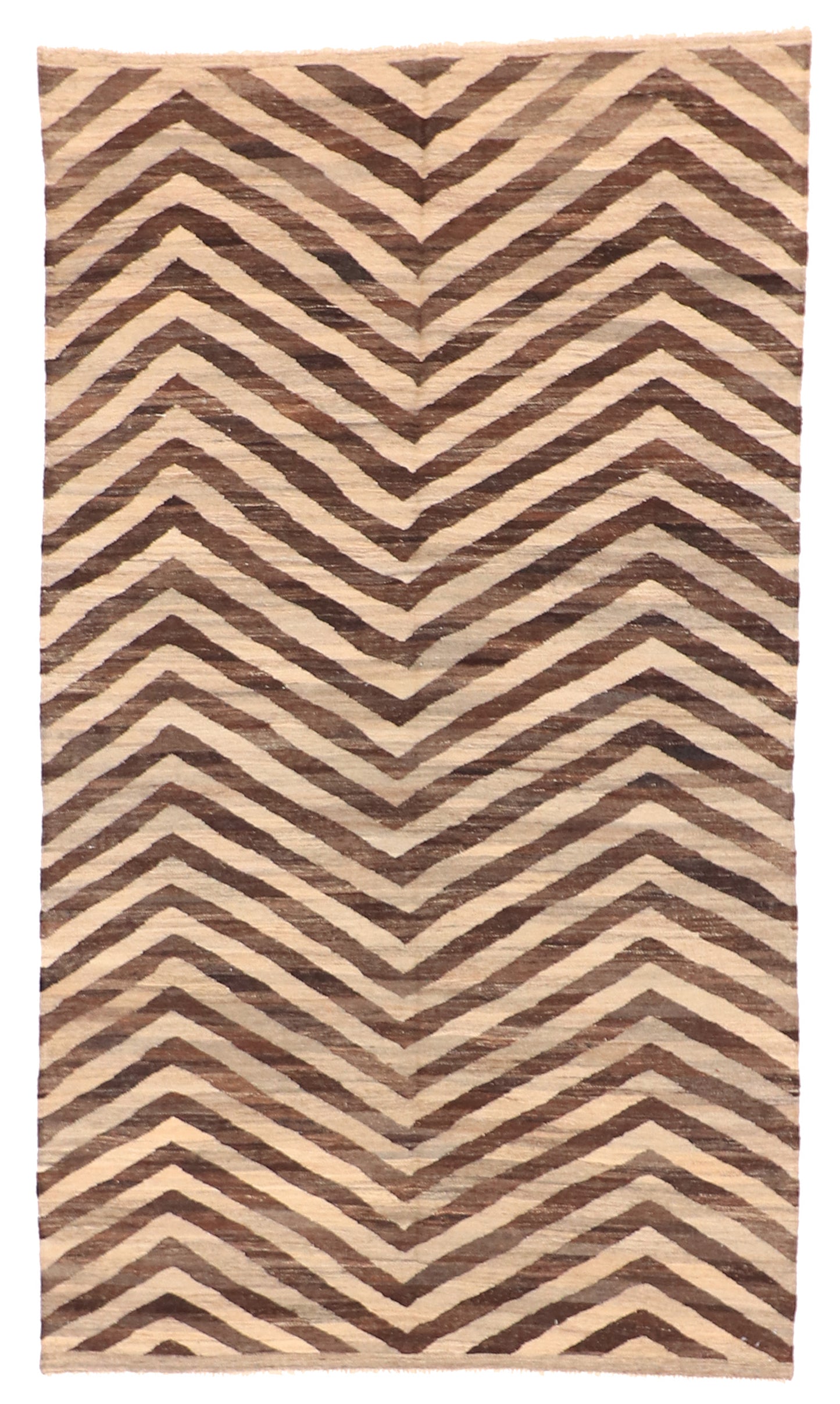 7x10 - Modern Fine Wool Kilim Rectangle - Hand Knotted Rug