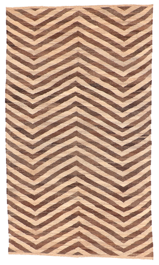 7x10 - Modern Fine Kilim Rectangle - Hand Knotted Rug