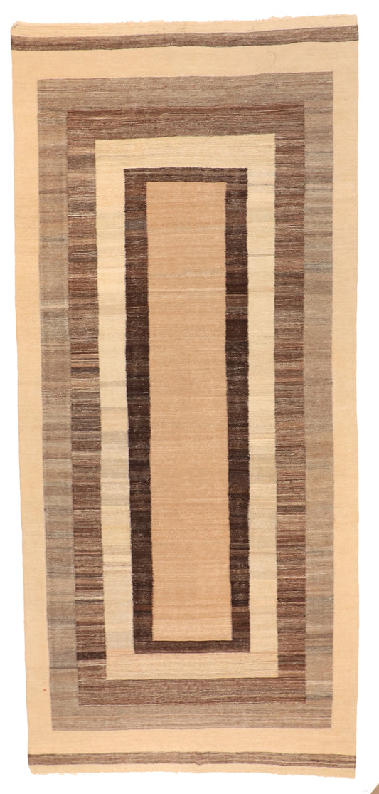 6x13 - Modern Fine All Over Rectangle - Hand Knotted Rug