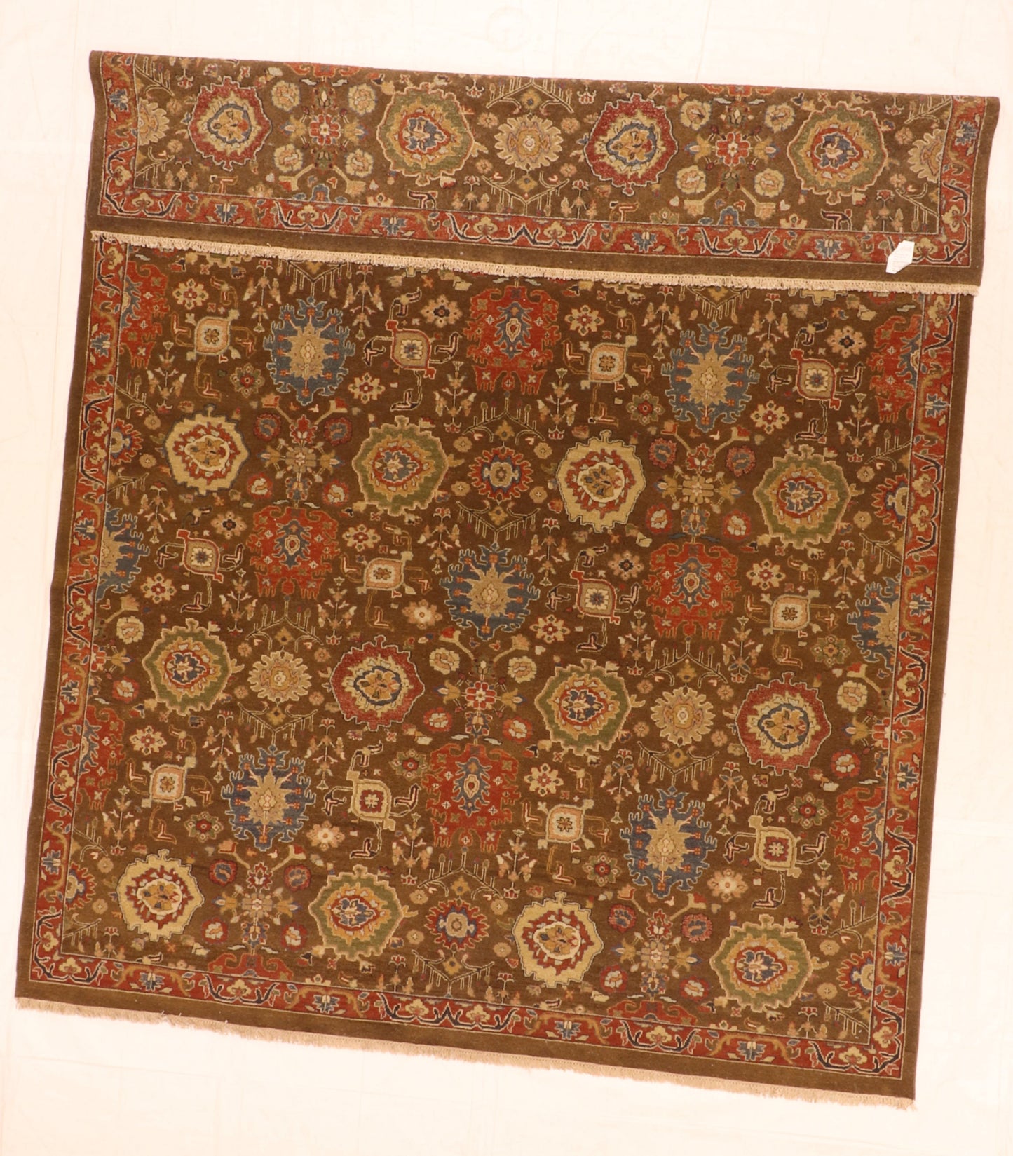 9x12 - Tabriz Wool/Sumak All Over Rectangle - Hand Knotted Rug