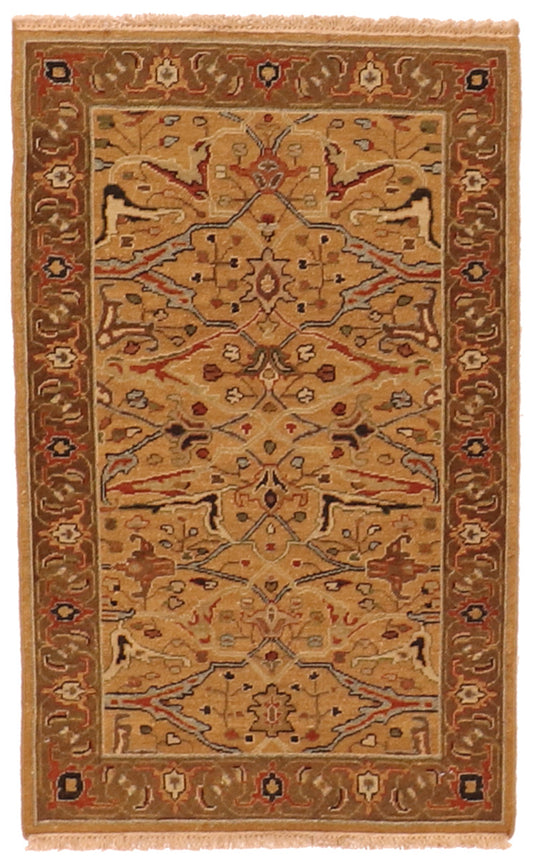 3x5 - Kerman Fine/Wool All Over Rectangle - Hand Knotted Rug