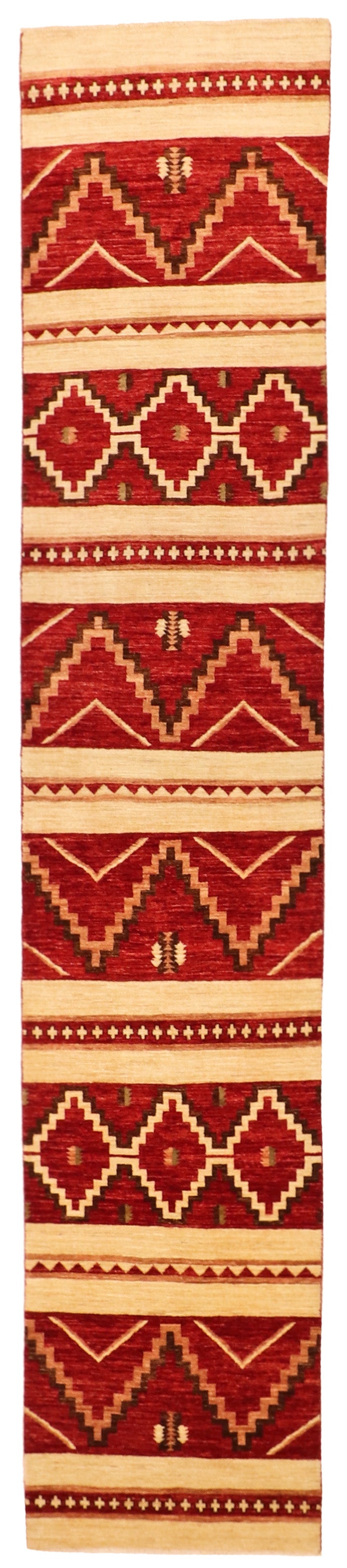 Runner - Mountain Modern Fine/Wool All Over Rectangle - Hand Knotted Rug