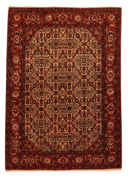3x5 - Isfahan Wool All Over Rectangle - Hand Knotted Rug