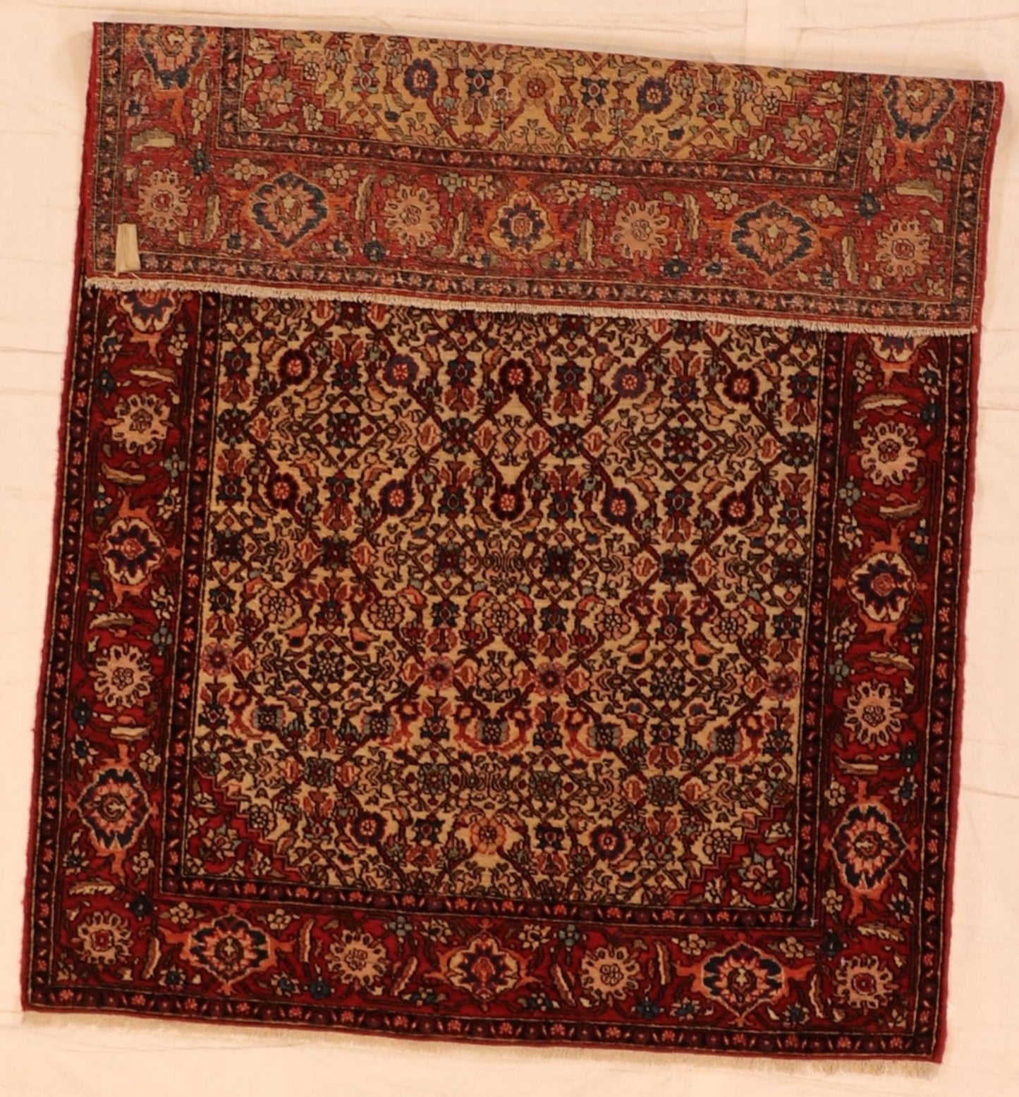 3x5 - Isfahan Wool All Over Rectangle - Hand Knotted Rug