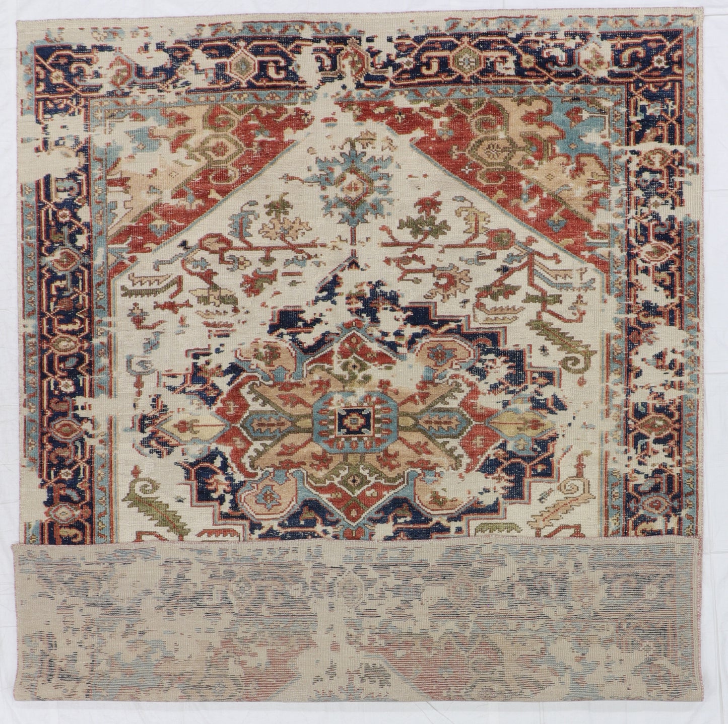 9x12 - Serapie Fine/Wool All Over Rectangle - Hand Knotted Rug