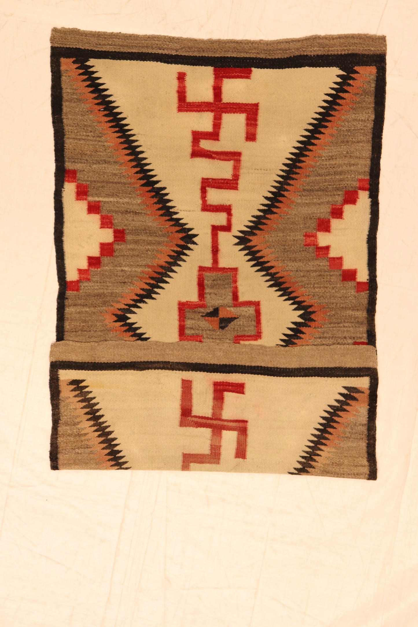 3x5 - Navajo Fine Wool Geometric Rectangle - Hand Knotted Rug