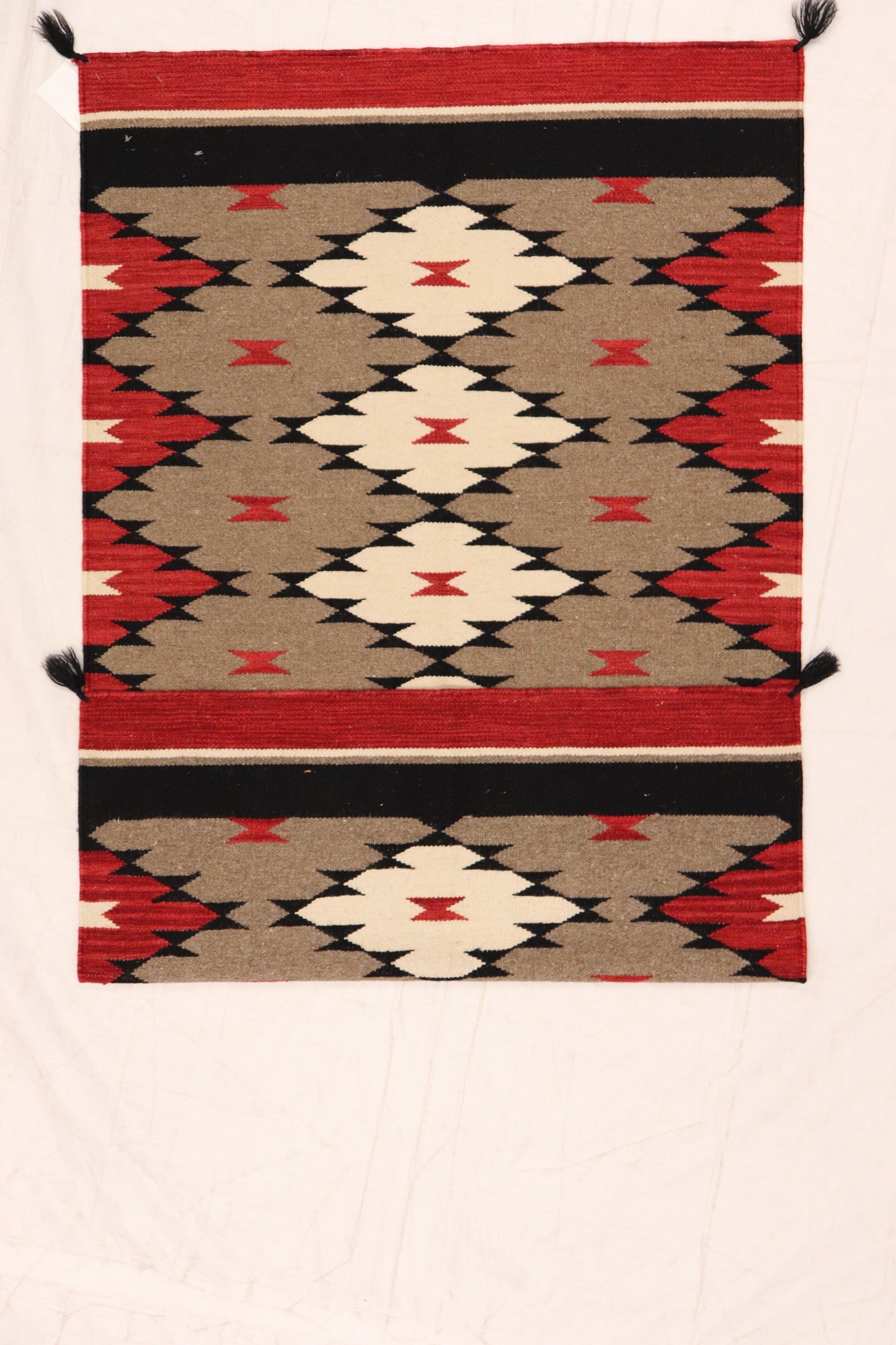 3x5 - Navajo Fine Wool All Over Rectangle - Hand Knotted Rug