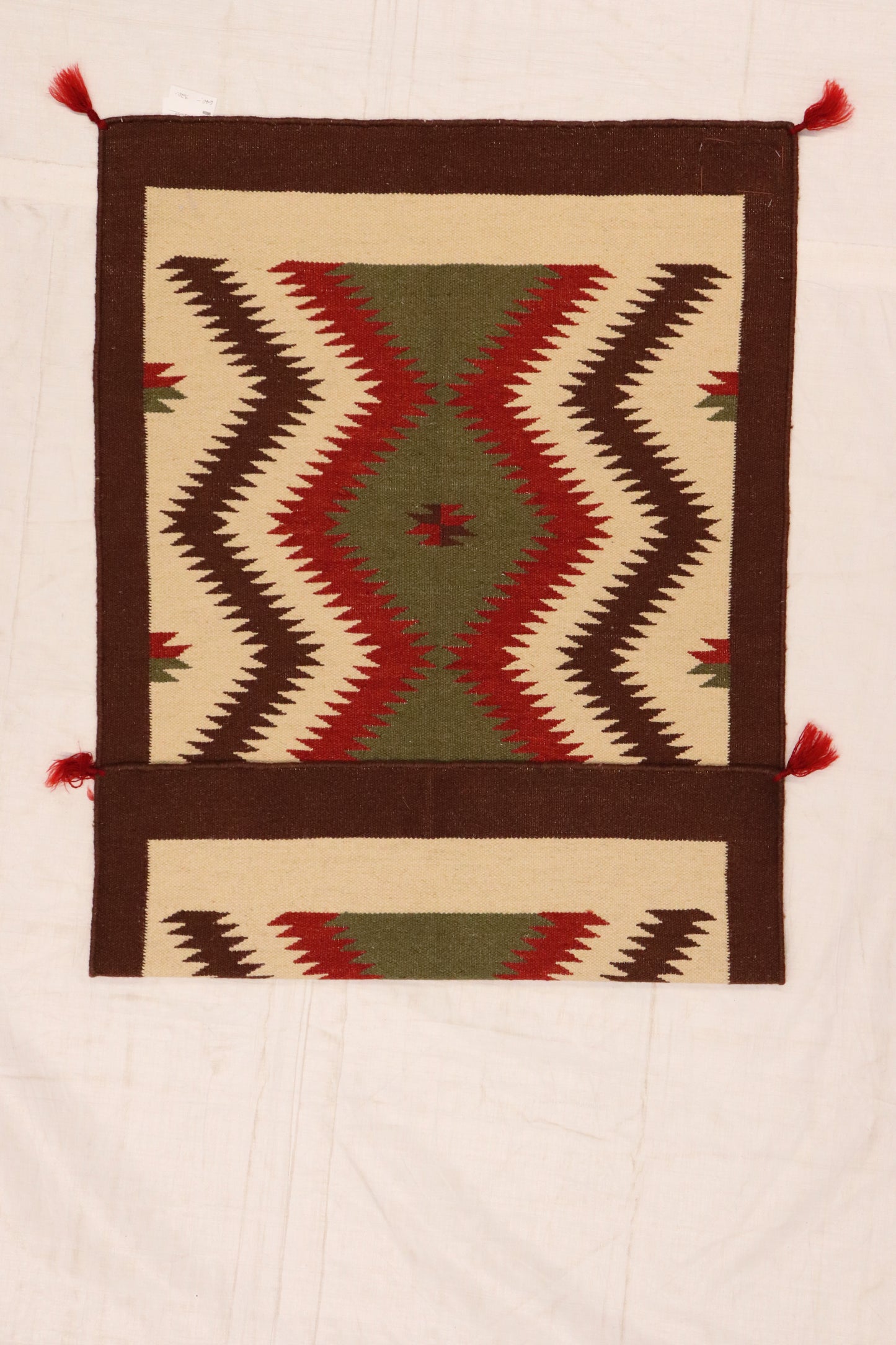 3x5 - Navajo Fine Wool All Over Rectangle - Hand Knotted Rug