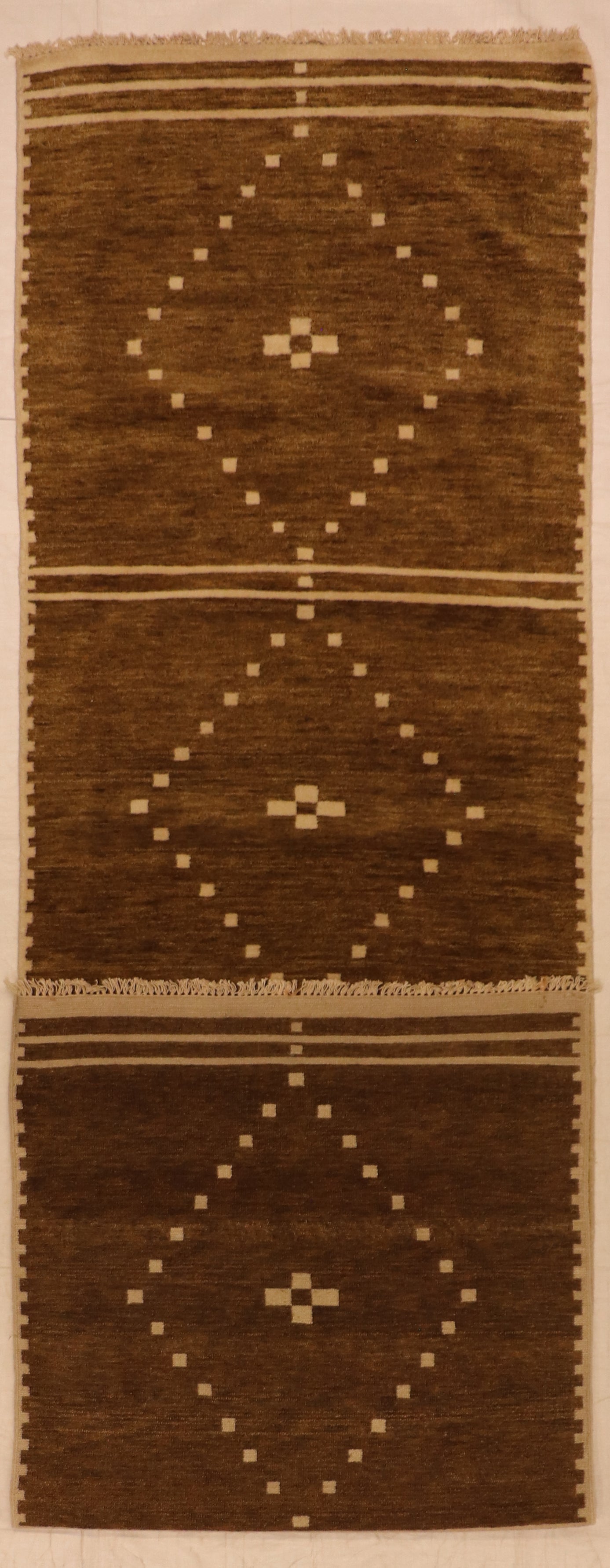 Runner - Mountain Modern Fine/Wool All Over Rectangle - Hand Knotted Rug