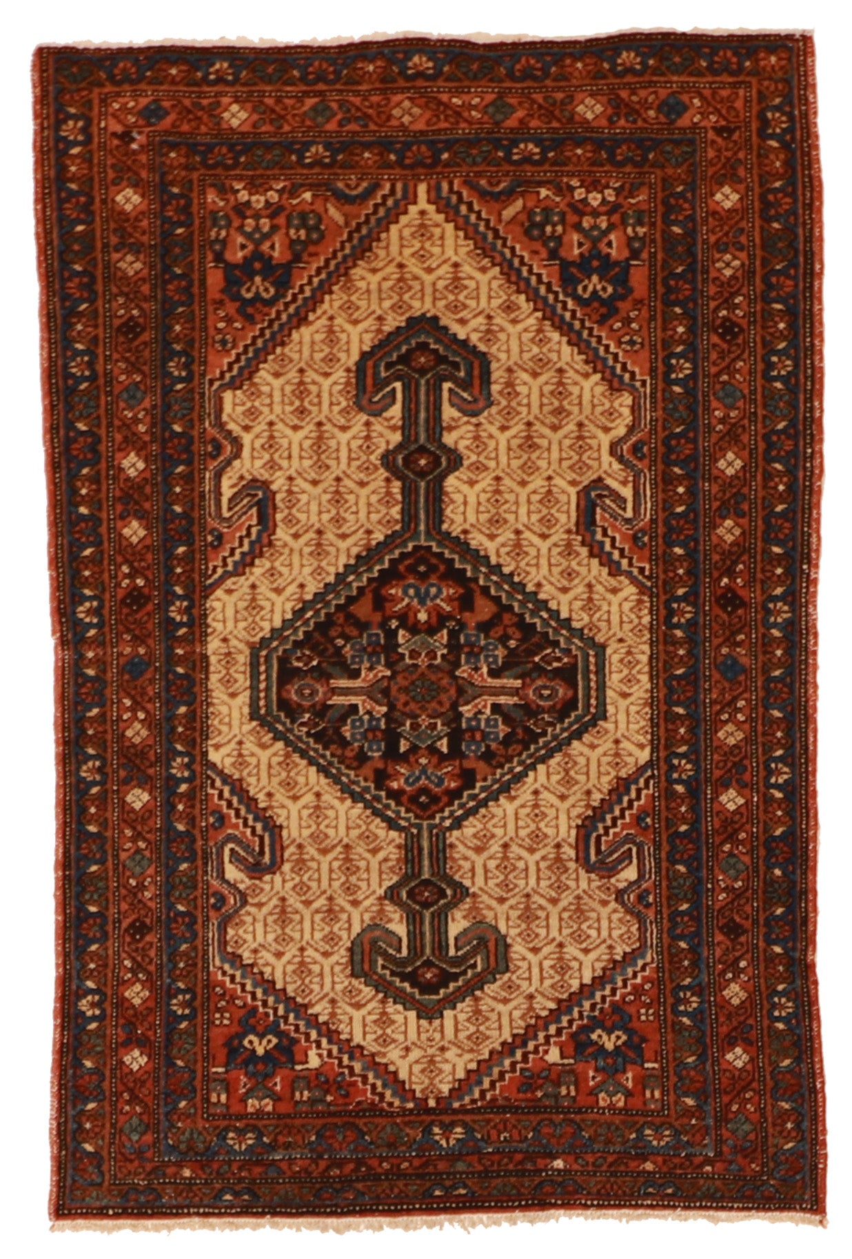 3x5 - Lillihan Fine All Over Rectangle - Hand Knotted Rug