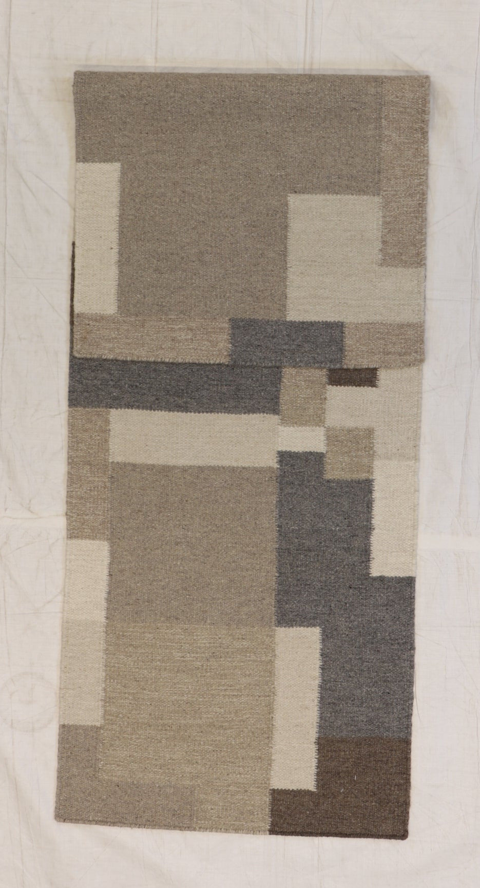 Runner - Kilim Modern Fine Wool All Over Rectangle - Hand Knotted Rug