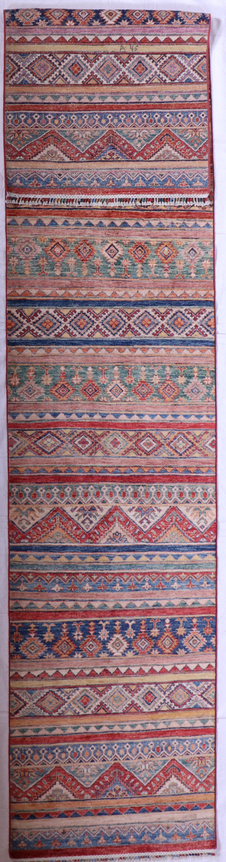 Runner - Baluch Fine All Over Rectangle - Hand Knotted Rug