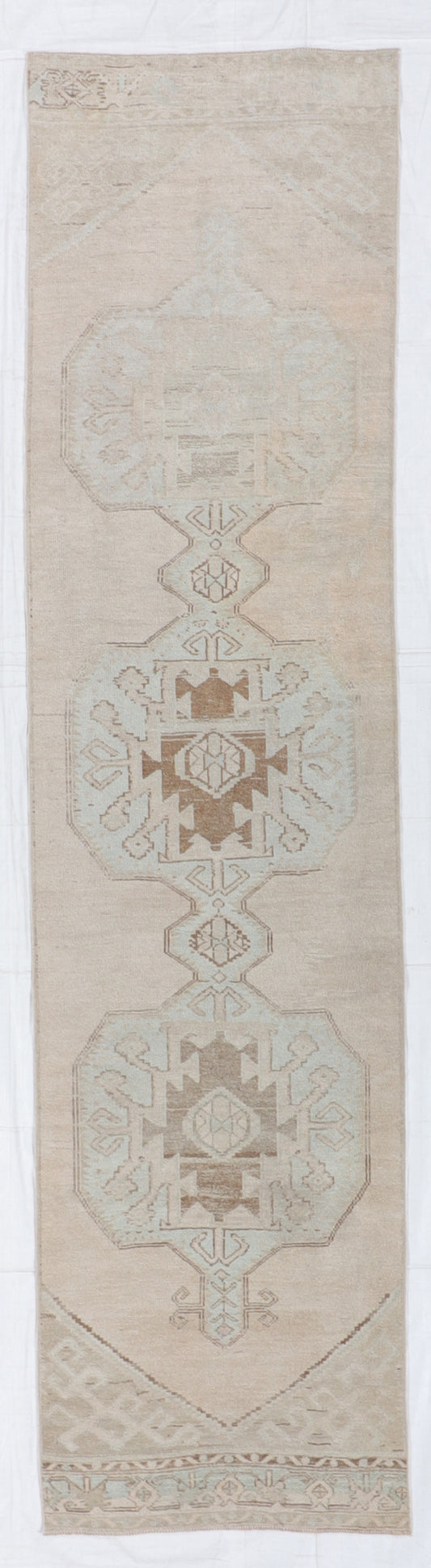 Runner - Oushak Fine All Over Rectangle - Hand Knotted Rug