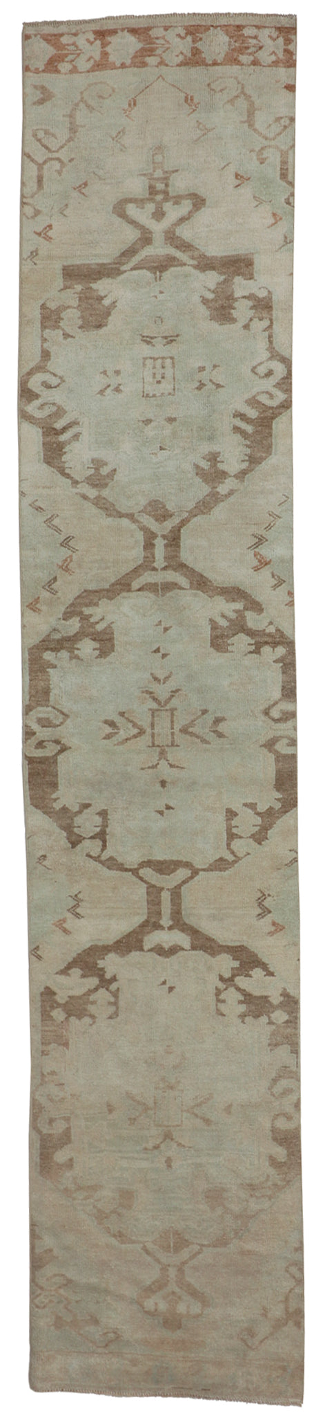 Runner - Oushak Fine All Over Rectangle - Hand Knotted Rug