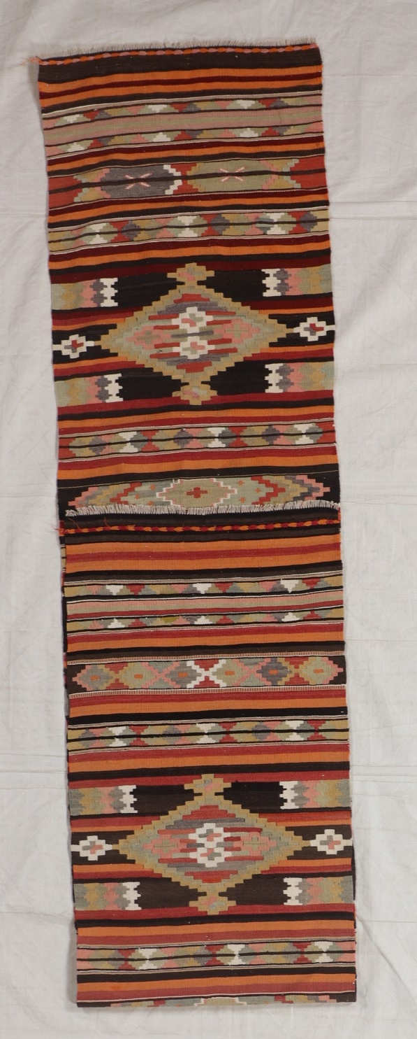 Runner - Kilim Fine/Wool All Over Rectangle - Hand Knotted Rug