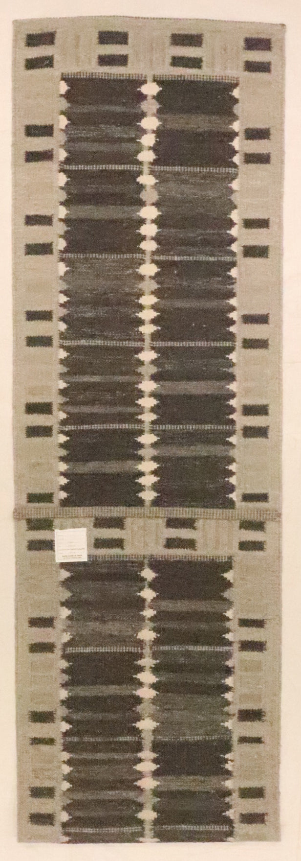 Runner - Scandinavian Kilim Fine/Wool All Over Rectangle - Hand Knotted Rug