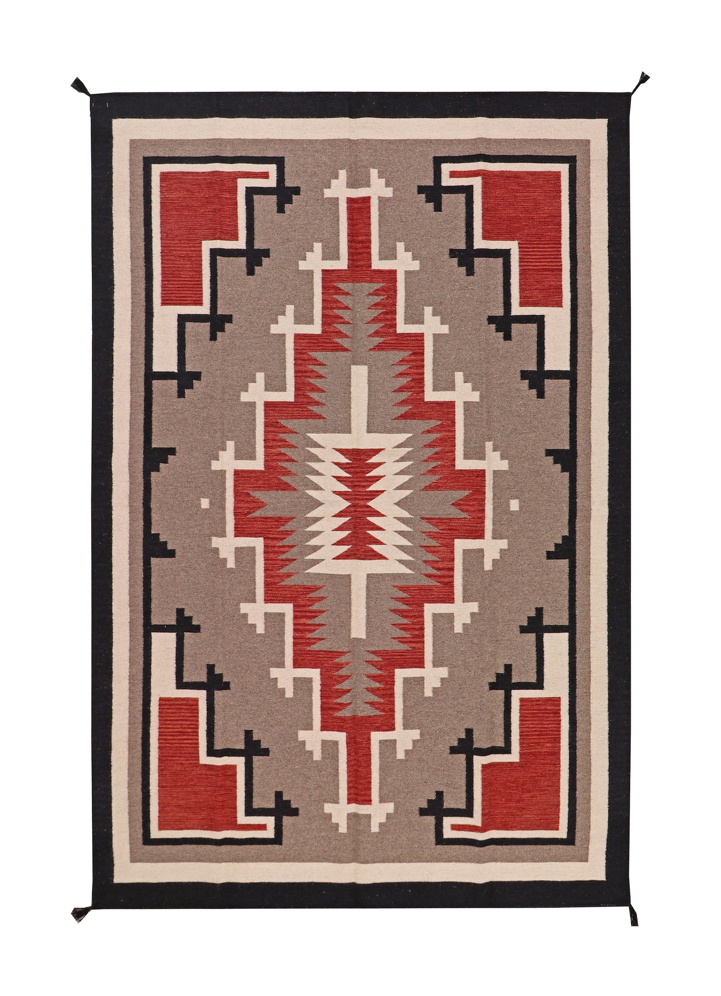 6x9 - Kilim Fine/Wool All Over Rectangle - Hand Knotted Rug