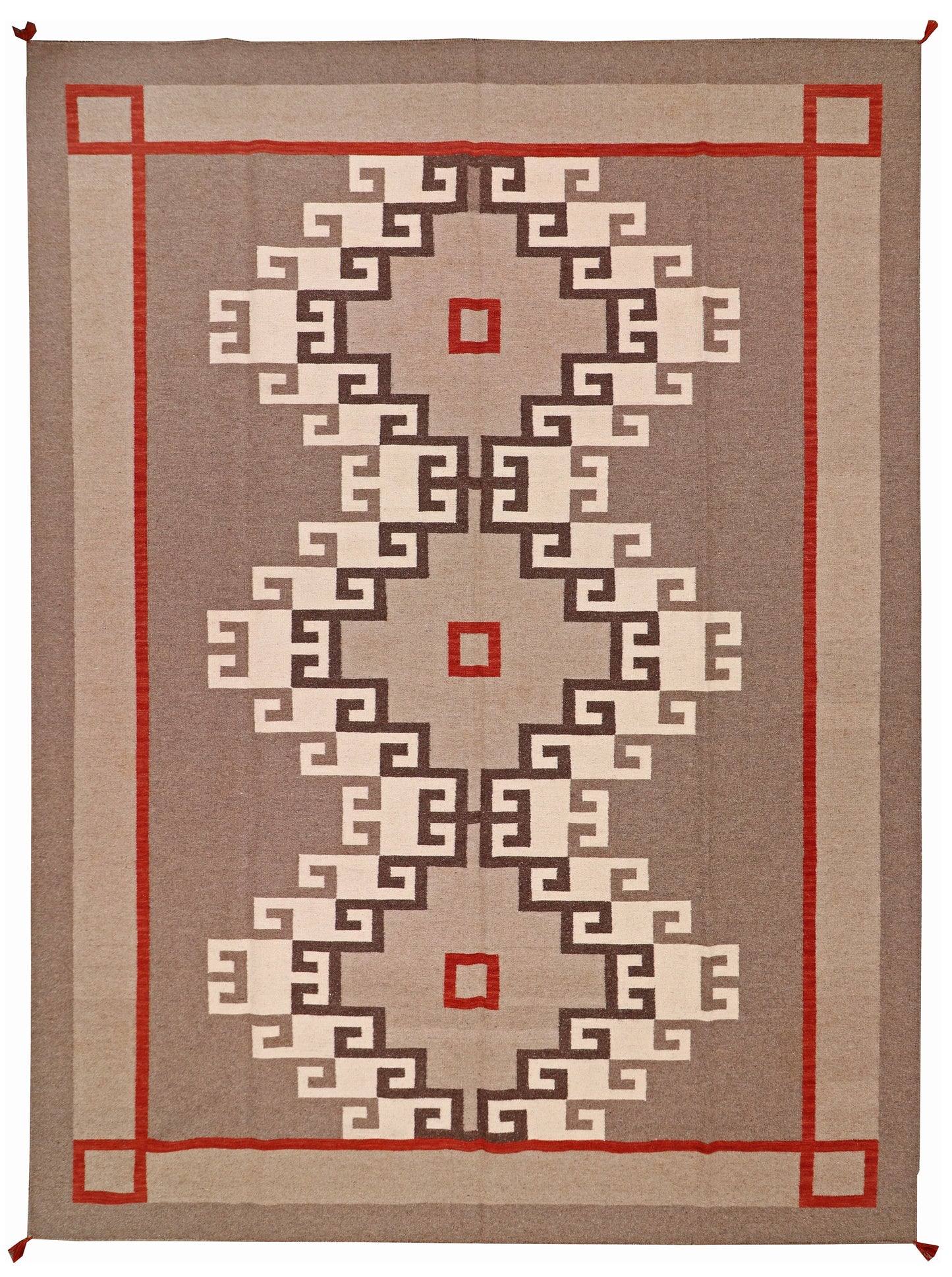 9x12 - Kilim Fine/Wool All Over Rectangle - Hand Knotted Rug