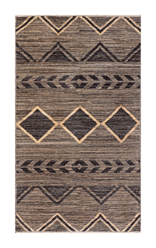 3x5 - Mountain Modern Fine/Wool All Over Rectangle - Hand Knotted Rug